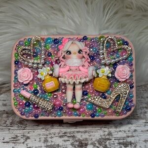 Hello kitty coquette Colorful Beaded Jewelry Box
